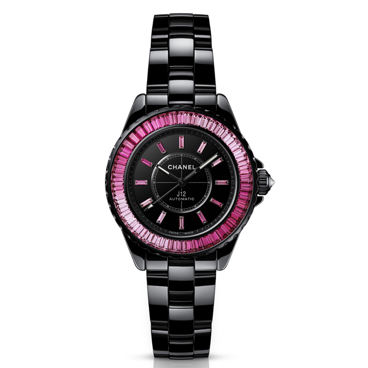 CHANEL - J12 - （Mademoiselle J12 Blush Caliber 12.1機芯38毫米腕錶） - 以粉紅色調為腕錶上妝：CHANEL BLUSH限定腕錶系列，彩妝美學與高級製錶的交會