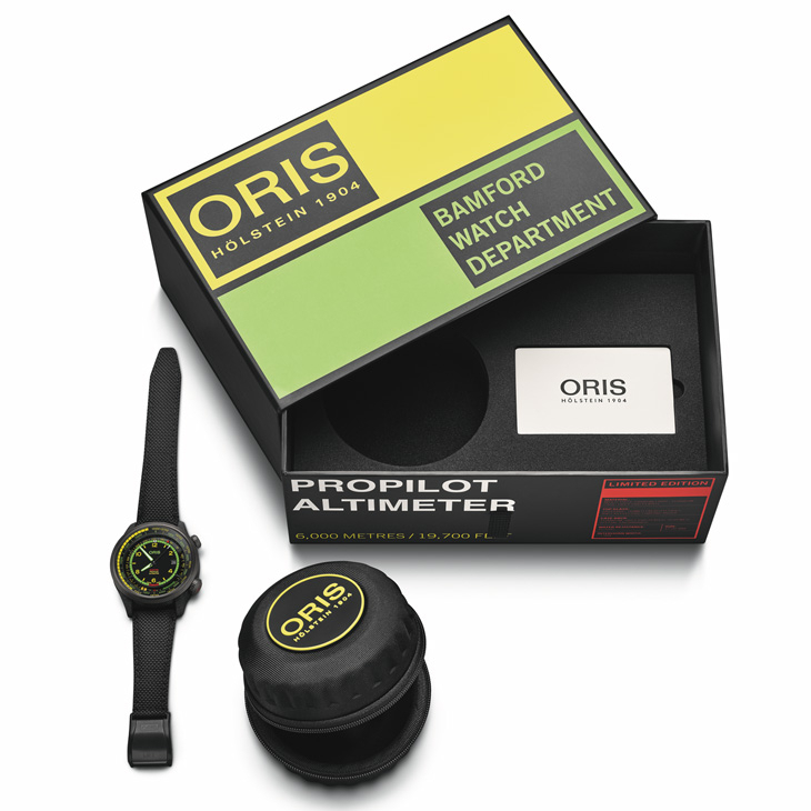 ORIS - PROPILOT - 01 793 7775 8724-Set - Oris〈2025日內瓦錶展〉新作：ProPilot Altimeter “Mission Control”限量腕錶科幻風加持、Calibre 113首度加入Big Crown錶系
