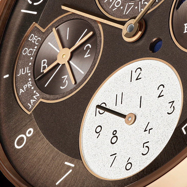 HERMES - Slim dʼHermès - W041406WW00 - 玫瑰金棕面,Hermès Slim d’Hermès Quantième Perpétuel萬年曆腕錶延伸新作亮相