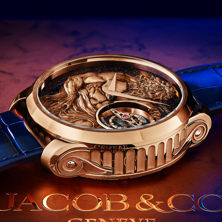 JACOB & CO. - GRAND COMPLICATION MASTERPIECES - JA060.40.AA.AA.A - 4秒一圈!史上最快陀飛輪|Jacob & Co.「God of Time」腕錶