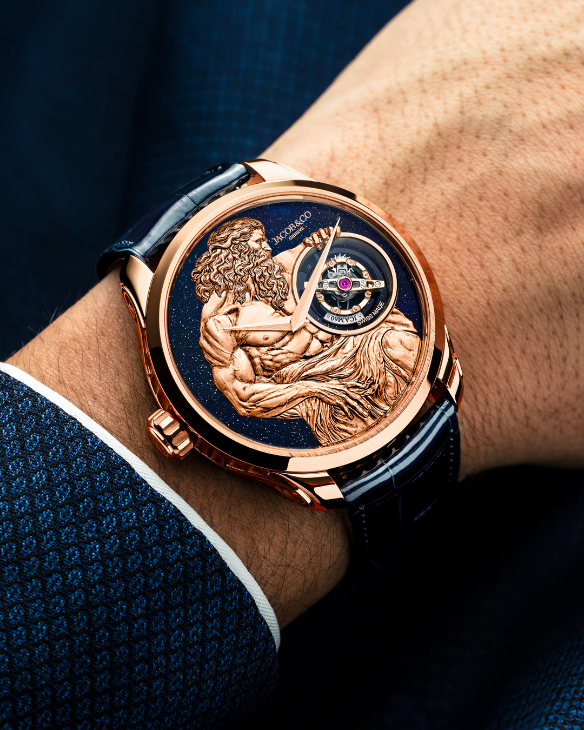 JACOB & CO. - GRAND COMPLICATION MASTERPIECES - JA060.40.AA.AA.A - 4秒一圈!史上最快陀飛輪|Jacob & Co.「God of Time」腕錶