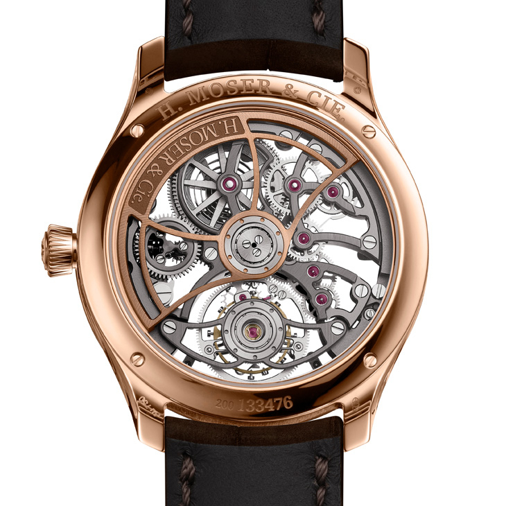 H. MOSER & CIE - ENDEAVOUR - 1814-0400 - 極致通透,H. Moser & Cie.勇創者陀飛輪鏤空腕錶