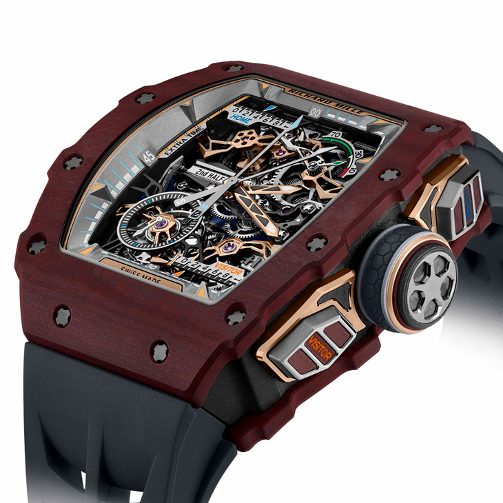 RICHARD MILLE - LIMITED EDITION - RM41-01 - 精準掌握足球賽事攻防節奏|Richard Mille RM41-01足球陀飛輪腕錶