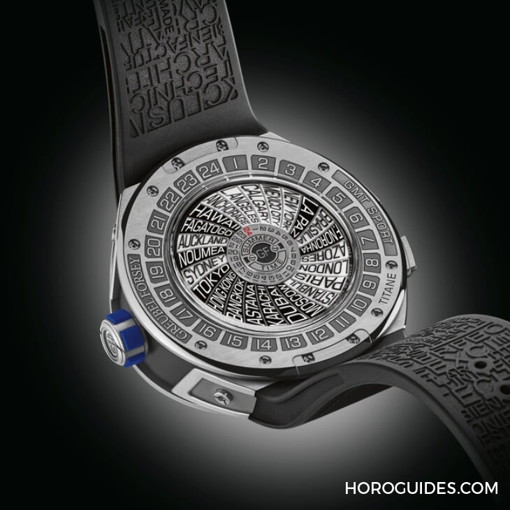 GREUBEL FORSEY - GMT - (GMT Sport) - 大師的第一只運動錶 Greubel Forsey GMT Sport