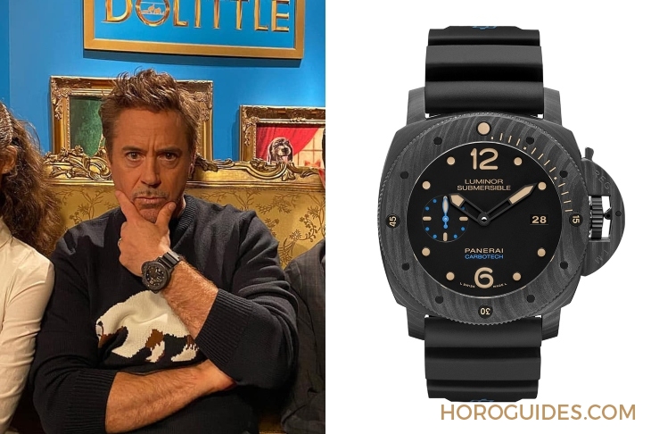 PANERAI - [名人錶盒]Robert Downey Jr.戴什麼錶？最愛PP Nautilus、積家最常戴