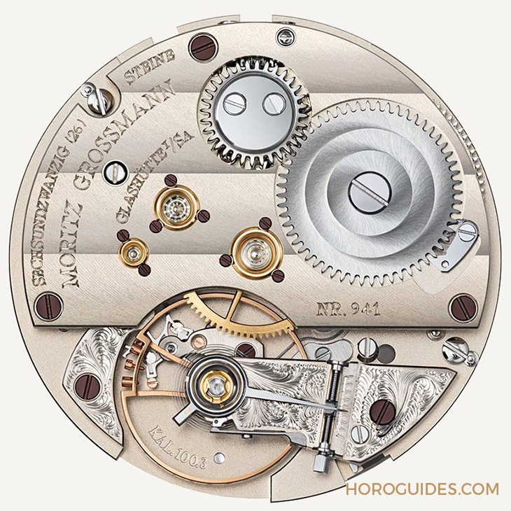 MORITZ GROSSMANN - BENU - MG-003406 - 獨立製錶Moritz Grossmann綠松石機刻面盤,感受裝飾之美的力道