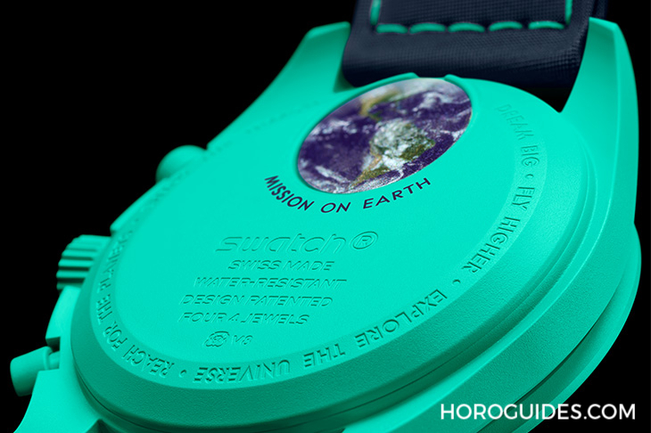 SWATCH - BIOCERAMIC - SO33O100 - MoonSwatch全新地球任務,三款腕錶配色、三個錶迷會感興趣的設計彩蛋