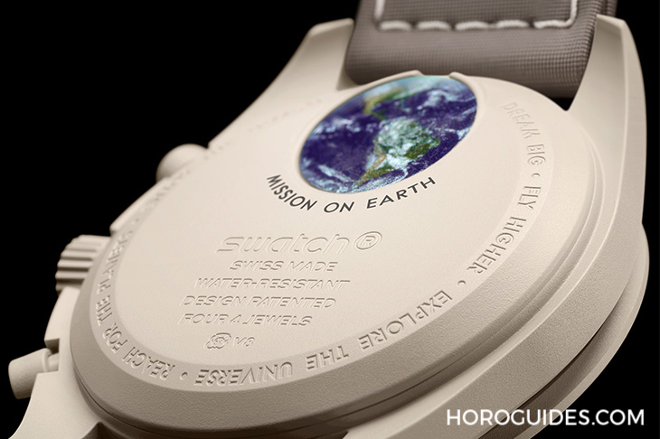 SWATCH - BIOCERAMIC - SO33O100 - MoonSwatch全新地球任務,三款腕錶配色、三個錶迷會感興趣的設計彩蛋