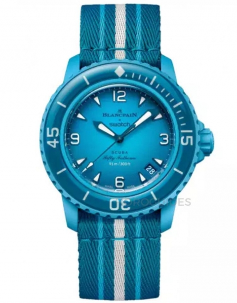 SWATCH - Blancpain X Swatch - SO35L400 - TOP 100名錶熱搜排行榜:1月重點速報