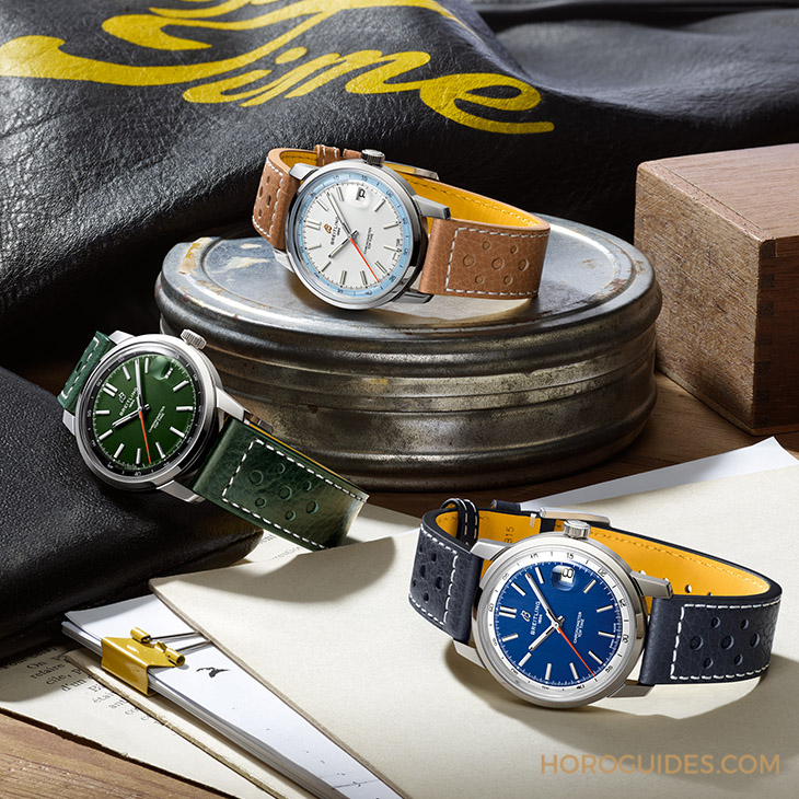 BREITLING - TOP TIME - AB3113281A1X1 - 與Top Time一起追尋自由：BREITLING百年靈B31全新三針腕錶與自製機芯