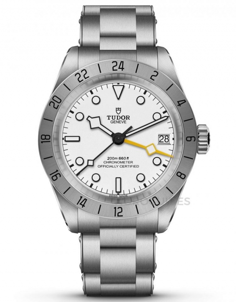 TUDOR - BLACK BAY - M79470-0004 - 平民版勞力士Explorer II白面款!TUDOR帝舵表Black Bay Pro推出蛋白色錶面