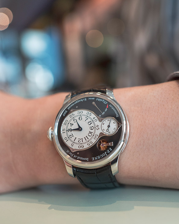 F.P.JOURNE - BLACK LABEL - chronomètre optimum black label - 熱潮過後，藏家Stephen Lin 最愛的新收藏 | HOROGUIDES雜誌Vol. 7 特別企劃