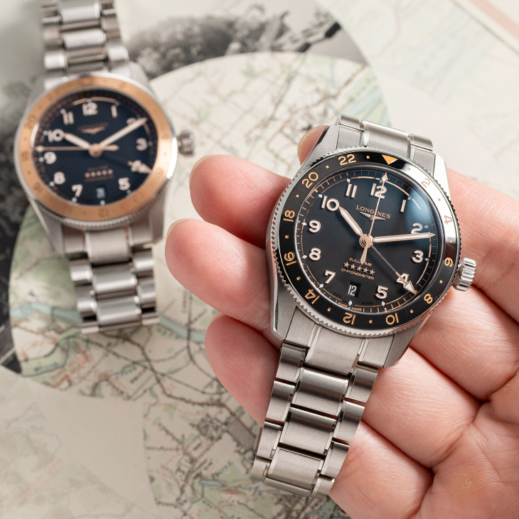 LONGINES - SPIRIT - L3.803.5.53.6 - 百週年特調雙色金，浪琴表Zulu Time 1925誠意滿滿！LONGINES Spirit先行者系列
