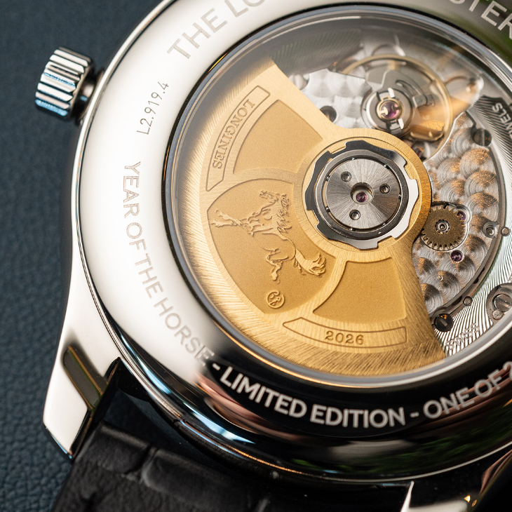 LONGINES - MASTER - L2.919.4.09.2 - LONGINES浪琴表迎接本命年！Master巨擘系列馬年生肖錶啟動「奔馬得勢」