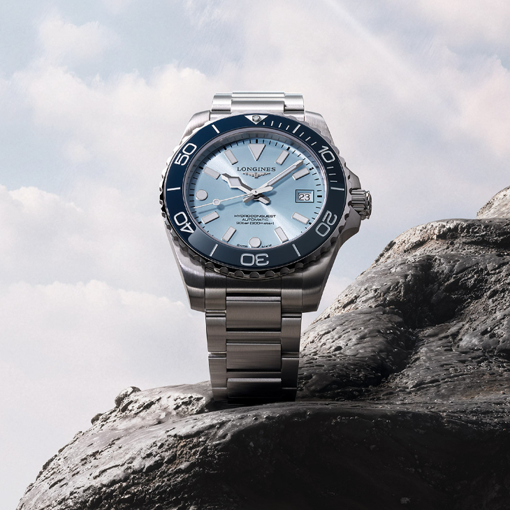 LONGINES - HYDRO CONQUEST - L3.788.4.06.6 - 從運動錶到日常主力：浪琴全新HydroConquest深海征服者，重塑浪鬼定位