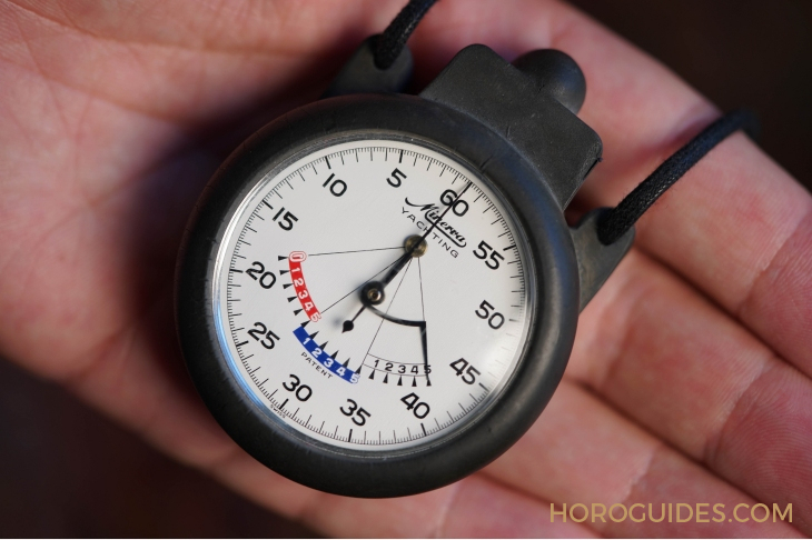 MONTBLANC - 1858 - （Blue Arrow） - MONTBLANC x Collective Horology聯手再現Minerva傳奇設計｜1858 Minerva單按鈕計時碼錶Blue Arrow  P.05