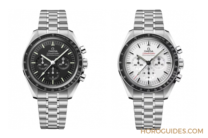 OMEGA - SPEEDMASTER - 310.30.42.50.04.001 - 白面不鏽鋼登月錶終於現身！OMEGA推出全新白色漆面Speedmaster Moonwatch