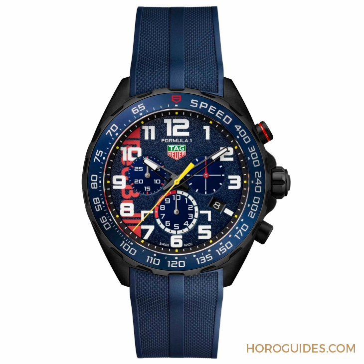 TAG HEUER - FORMULA 1 - CAZ101AZ.FT8090 - 為2025年F1賽事預熱！TAG HEUER推出Formula 1 x 甲骨文紅牛車隊20周年限量版計時碼錶