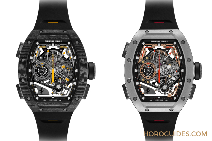RICHARD MILLE - MEN - RM 43-01 - 精密與競速二度交鋒！RICHARD MILLE與FERRARI攜手推出RM 43-01陀飛輪追針計時碼錶