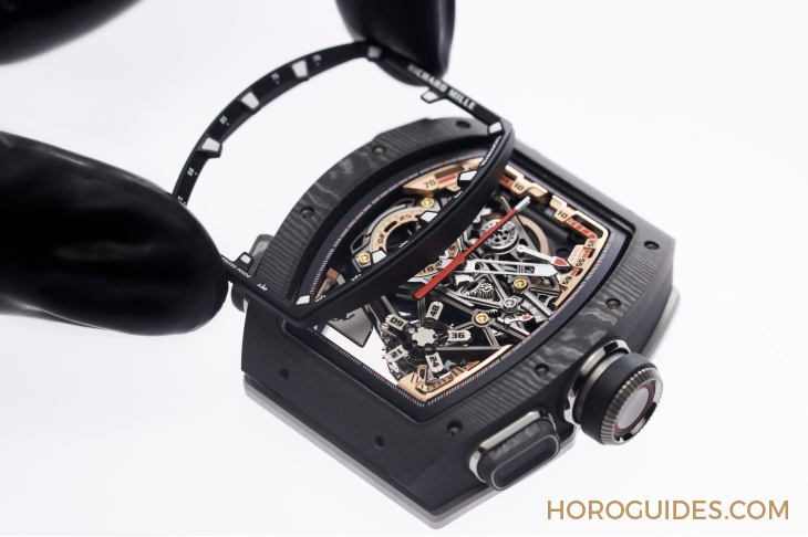 RICHARD MILLE - MEN - RM 43-01 - 精密與競速二度交鋒！RICHARD MILLE與FERRARI攜手推出RM 43-01陀飛輪追針計時碼錶