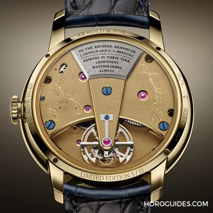 ARNOLD & Son - CONSTANT FORCE - 1FCBJ.E01A.C246J - 恆定動力,致敬傳承|ARNOLD & SON Constant Force Tourbillon 11恆定動力陀飛輪腕錶限量現身