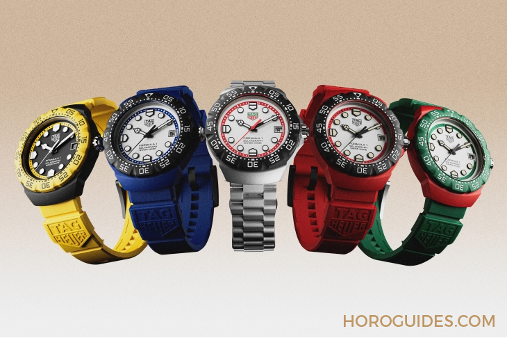 TAG HEUER - FORMULA 1 - WBY1111.BA0042 - 九色太陽能戰隊，再燃F1賽車魂｜TAG HEUER Formula 1 Solargraph系列