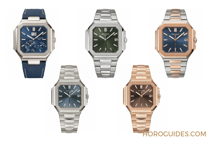 PATEK PHILIPPE - CUBITUS - 7128/1G-001 - Cubitus 40mm中裝尺寸現身！PATEK PHILIPPE Ref. 7128白金藍灰面及玫瑰金啡面款登場