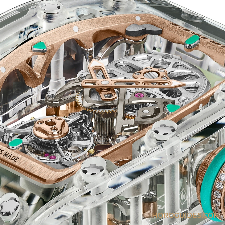 RICHARD MILLE - LIMITED EDITION - RM 75-01 - 漫遊藍寶石水晶海洋！RICHARD MILLE推出三款RM 75-01飛行陀飛輪藍寶石水晶腕錶