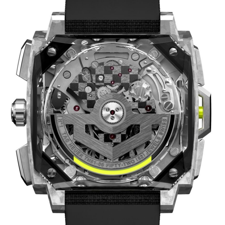 TAG HEUER - MONACO - CBW2185.FC8350 - 嶄新鈦金材質亮相，經典黑白與Gulf藍橙同場現身｜TAG HEUER Monaco三款新錶驚艷登場