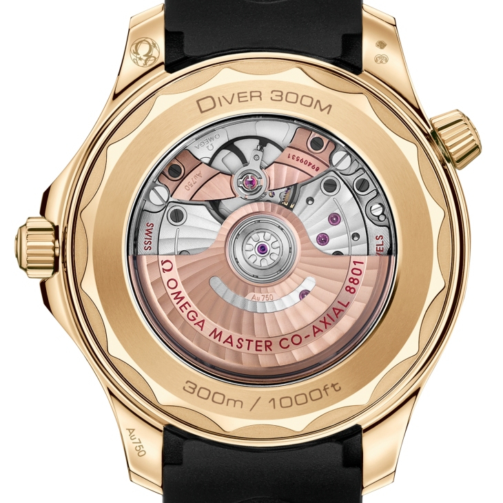 OMEGA - SEAMASTER - 210.52.42.20.04.001 - 奢華潛水四重奏!OMEGA Seamaster海馬潛水300米系列貴金屬新款列陣