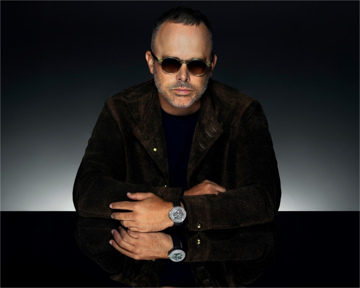 HUBLOT - 流體之美入腕！HUBLOT二度聯手Daniel Arsham打造MP-17 MECA-10 Arsham Splash鈦金藍寶石腕錶