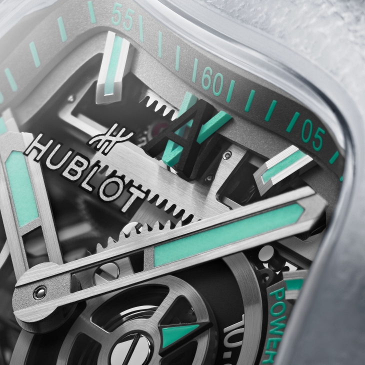 HUBLOT - 流體之美入腕！HUBLOT二度聯手Daniel Arsham打造MP-17 MECA-10 Arsham Splash鈦金藍寶石腕錶