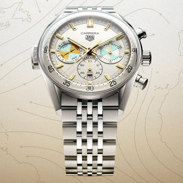 TAG HEUER - CARRERA - CBS2016.EB0430 - 潮汐顯示凱旋歸來、追針計時首現Carrera系列|TAG HEUER LVMH Watch Week 2026新作一覽