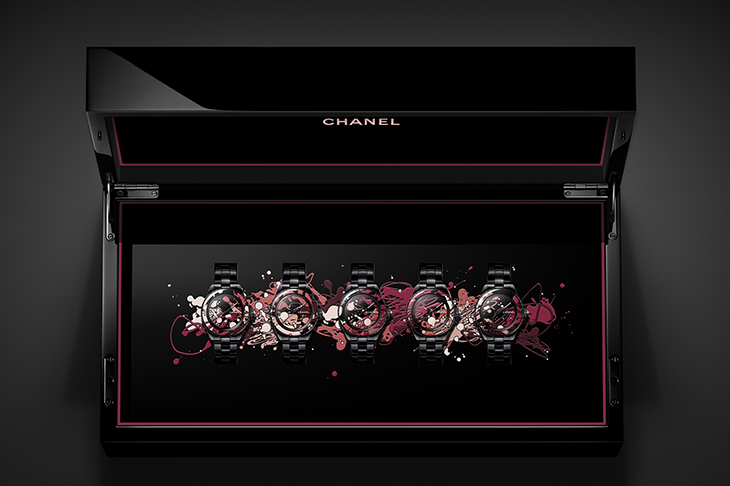 CHANEL - J12 - （J12 Dripping Art 腕錶套組） - 當彩妝語彙走進高級製錶：Celine Yap 眼中的 BLUSH 新篇章