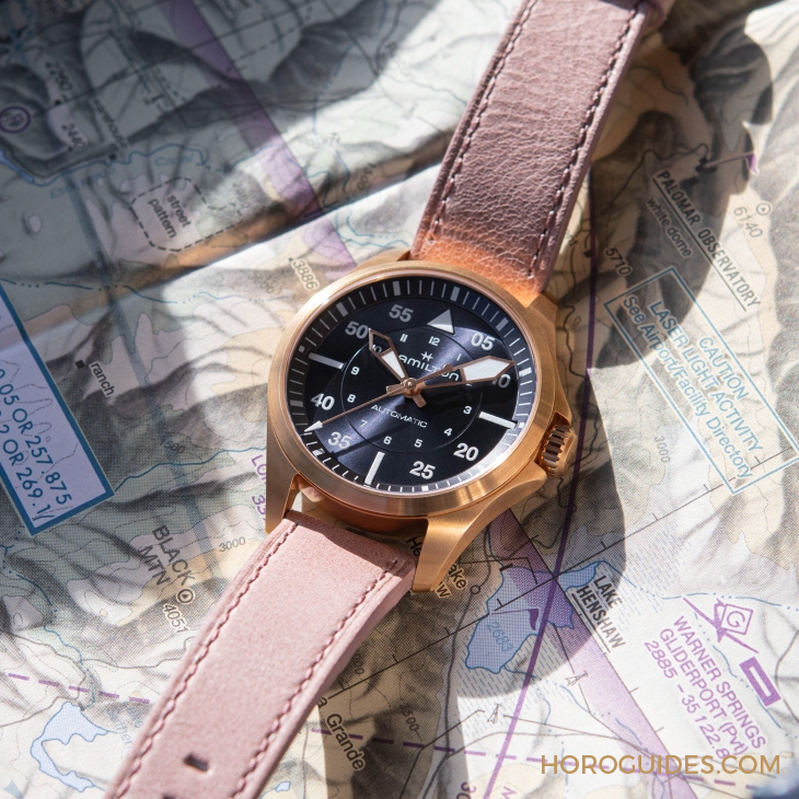 HAMILTON - KHAKI AVIATION - H64635560 - 設計微調、新增尺寸,HAMILTON Khaki Aviation Pilot系列七款新作再現軍風