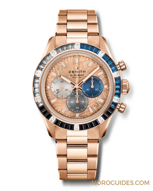 ZENITH - CHRONOMASTER - 03.3400.3610/40.C912 - 2024 LVMH Watch Week速報|ZENITH Chronomaster全日曆回歸,另有嶄新綠陶瓷圈