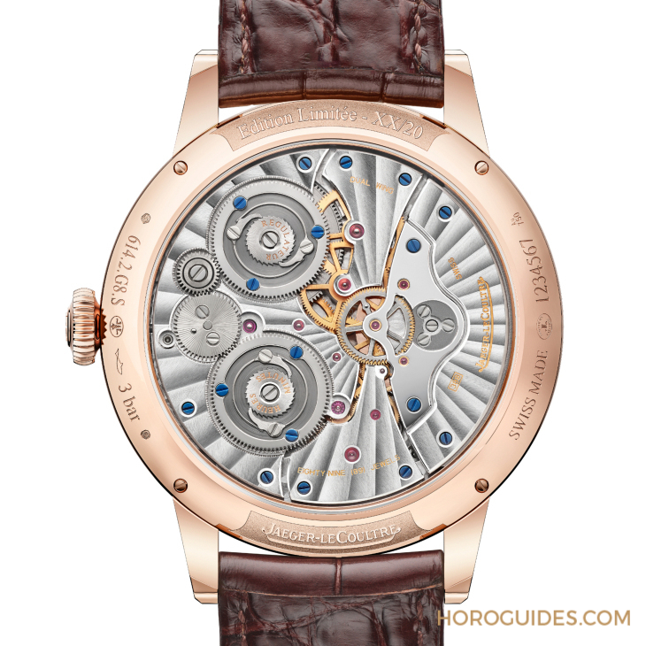 JAEGER-LECOULTRE - DUOMÈTRE - Q6202420 - 首款三軸陀飛輪配新機芯|JAEGER-LECOULTRE Duometre Heliotourbillon Perpetual