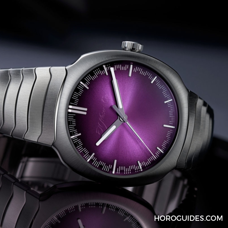 H. MOSER & CIE - STREAMLINER - 6201-1200 - 青龍升級回歸、夢幻紫色同步亮相|H. MOSER & CIE. Streamliner疾速者大三針極光綠改版
