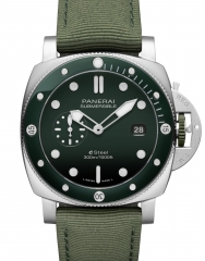 PANERAI 沛納海 SUBMERSIBLE QuarantaQuattro eSteel™ Verde Smeraldo